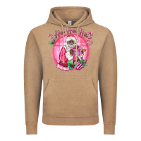 Vintage Coffee ho ho ho pink black santa christmas Vintage Hoodie - MaliasSmallBusiness