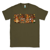 Army Green thanksgiving gnomies bbs Classic Tee - BundleAndBundleShop