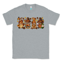 Heather Grey thanksgiving gnomies bbs Classic Tee - BundleAndBundleShop