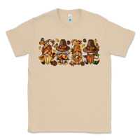 Mushroom thanksgiving gnomies bbs Classic Tee - BundleAndBundleShop