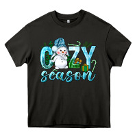 Cozy Season Winter Christmas Heavy Core Tee | Teevron