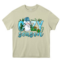 Mossy cozy season winter christmas Heavy Core Tee - NancyCooperArtShop