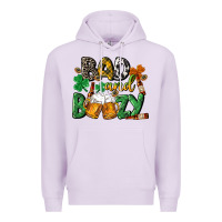 Lilac Bad and boozy St. Patrick's Day Premium Hoodie - CowGirlArtShop