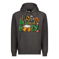 Smoke Bad and boozy St. Patrick's Day Premium Hoodie - CowGirlArtShop
