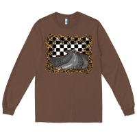 Chestnut leopard racing  background Long Sleeve Tee - RanaPortraitStore