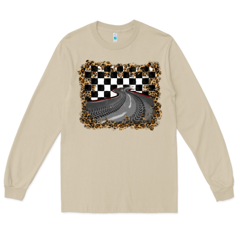 Leopard Racing  Background Long Sleeve Tee by RanaPortraitStore | Teevron