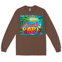 Chestnut beach babe Long Sleeve Tee - BarkalooDesign