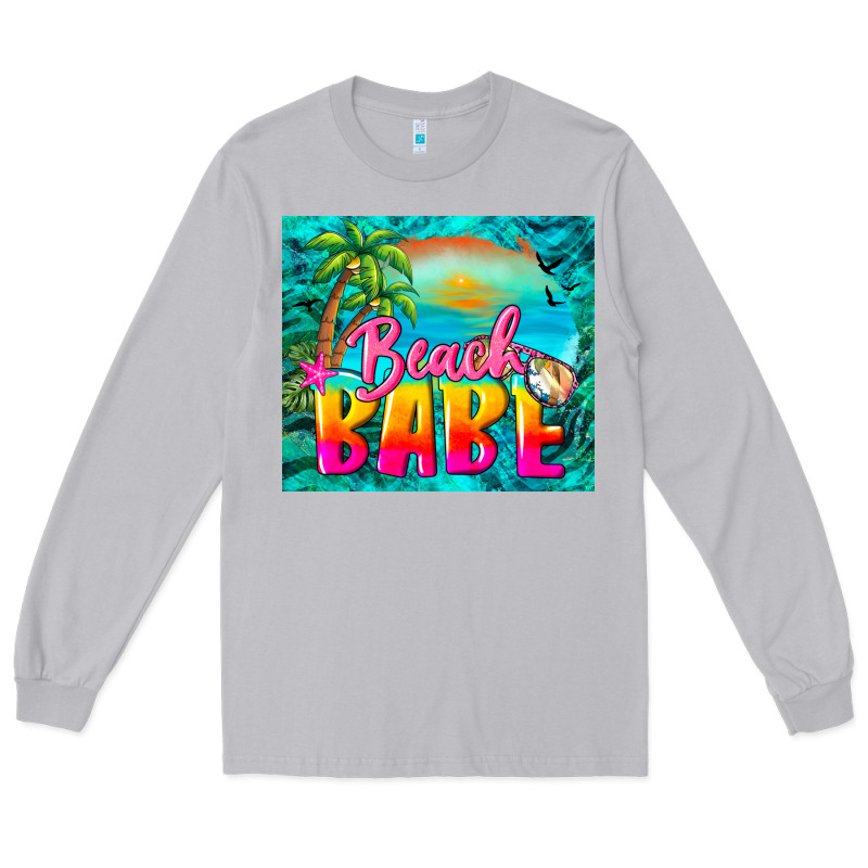 Beach Babe Long Sleeve Tee by BarkalooDesign | Teevron