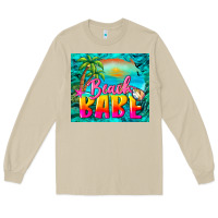 Mushroom beach babe Long Sleeve Tee - BarkalooDesign