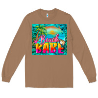 Toasted Coconut beach babe Long Sleeve Tee - BarkalooDesign