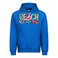 Cobalt Besch Life Urban Hoodie - CowhideDigitalArt
