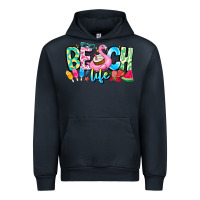 Navy Besch Life Urban Hoodie - CowhideDigitalArt