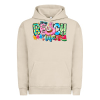 Pigment French Oak Besch Life Urban Hoodie - CowhideDigitalArt