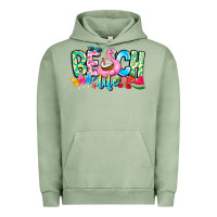 Pigment Oil Green Besch Life Urban Hoodie - CowhideDigitalArt