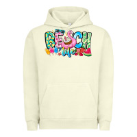 Pigment Pistachio Besch Life Urban Hoodie - CowhideDigitalArt