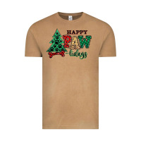 Vintage Camel happy pawlidays christmas pets Vintage Tee - MaliasSmallBusiness