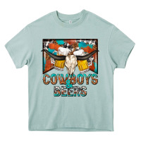 Arona cowboys and beers Heavy Core Tee - NancyCooperArtShop