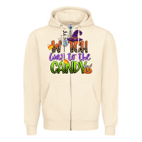 Sandshell witch way to the candy Zipper Hoodie - CowGirlArtShop
