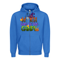 True Royal witch way to the candy Zipper Hoodie - CowGirlArtShop