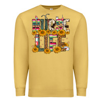 Antique Gold Western Nurse Life Premium Sweatshirt - FaDigitalArtStudio