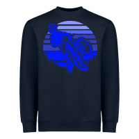 Navy Motorcross Heavyweight Sweatshirt - Bettercallsaul