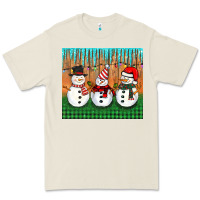 Bone christmas snovman Premium Tee - BarkalooDesign