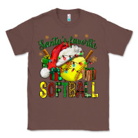 Chestnut santa's favorite softball bbs Classic Tee - BundleAndBundleShop