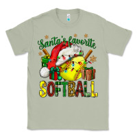 Matcha santa's favorite softball bbs Classic Tee - BundleAndBundleShop