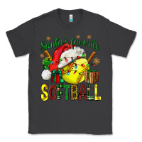 Smoke santa's favorite softball bbs Classic Tee - BundleAndBundleShop