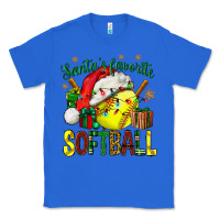 True Royal santa's favorite softball bbs Classic Tee - BundleAndBundleShop
