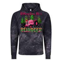 Cloud Black nothing runs like a reindeer Vintage Hoodie - MaliasSmallBusiness
