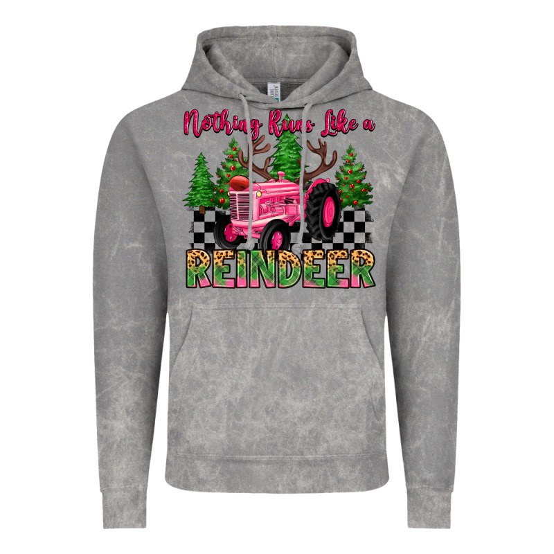 Nothing Runs Like A Reindeer Vintage Hoodie by MaliasSmallBusiness | Teevron