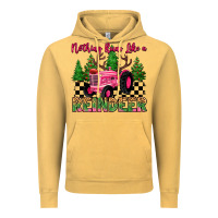 Vintage Mustard nothing runs like a reindeer Vintage Hoodie - MaliasSmallBusiness