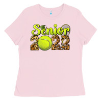 Bubblegum Pink tennis senior 2022 Ladies Tee - BarkalooDesign