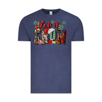 Vintage Denim let it snow Vintage Tee - MaliasSmallBusiness