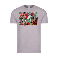 Vintage Zinc let it snow Vintage Tee - MaliasSmallBusiness