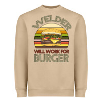 Mushroom Welder Wıll Work For Burger Heavyweight Sweatshirt - Bettercallsaul