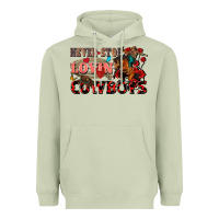 Matcha Never stop lovin cowboys Heavyweight Hoodie - FaDigitalArtStudio