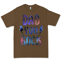 Cacao Dad You Rock Premium Tee - LillyAllenDesigns