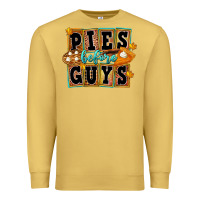 Antique Gold Pies Before Guys Premium Sweatshirt - FaDigitalArtStudio
