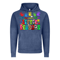 Vintage Denim I love my job for all the little reasons Vintage Hoodie - MaliasSmallBusiness