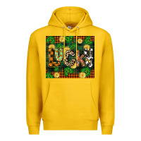 Lemon st patricks day lucky clover and coins Premium Hoodie - CowGirlArtShop