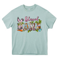 Blessed Mama Easter Heavy Core Tee | Teevron