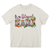 Cream blessed mama easter Heavy Core Tee - BarkalooDesign