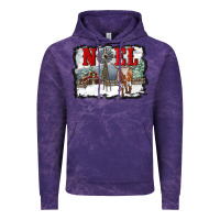 Cloud Purple noel with windmill and farm Vintage Hoodie - RanaPortraitStore