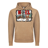 Vintage Coffee noel with windmill and farm Vintage Hoodie - RanaPortraitStore
