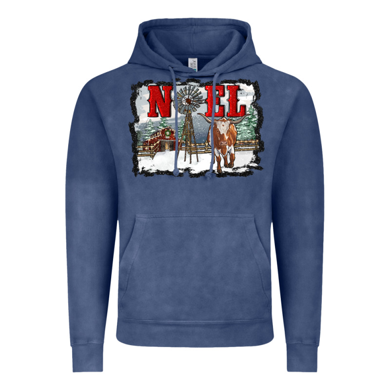 Noel With Windmill And Farm Vintage Hoodie by RanaPortraitStore | Teevron