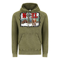 Vintage Olive noel with windmill and farm Vintage Hoodie - RanaPortraitStore