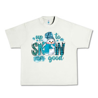 Pistachio up to snow good and cute snowman Urban Heavy Tee - BundleAndBundleShop