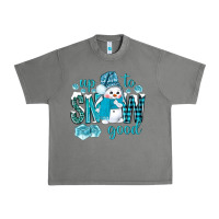 Tornado up to snow good and cute snowman Urban Heavy Tee - BundleAndBundleShop